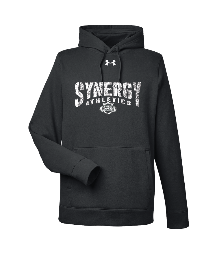 Synergy UA Men’s Hoodie Ink Screen Printing, Embroidery